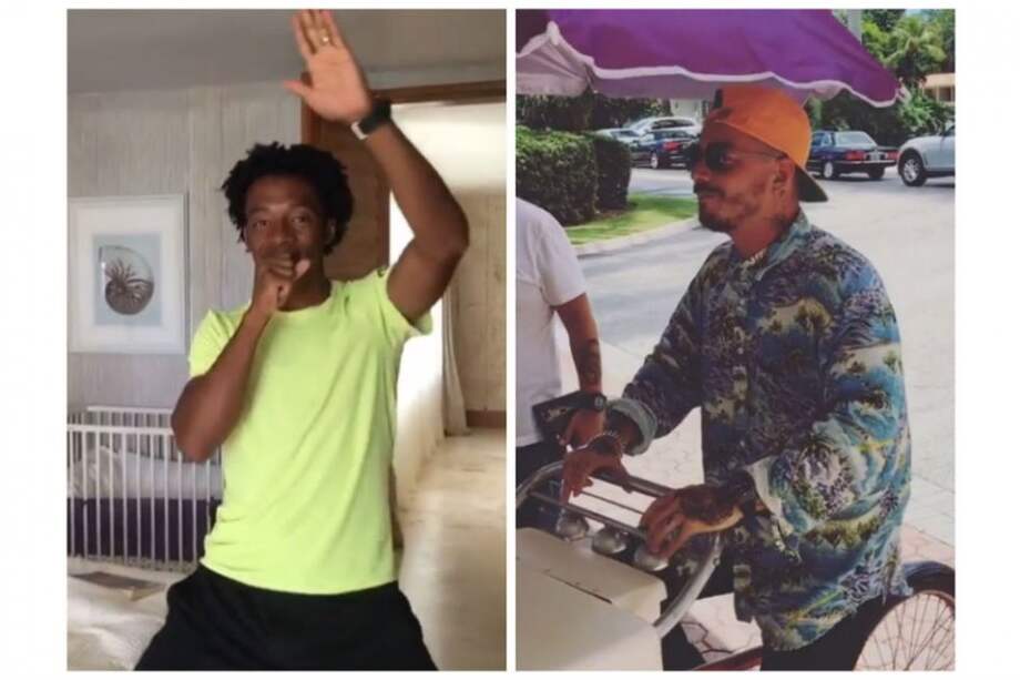 Juan Guillermo Cuadrado responde al curioso reto de J Balvin
