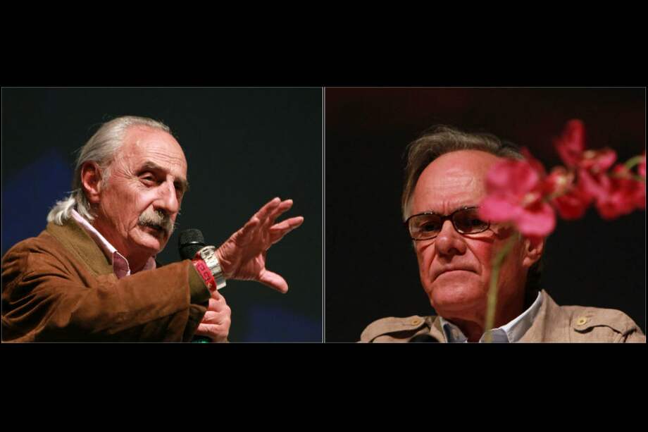 EFE / Alfredo Molano y Fernando Vallejo en la Cumbre de Cultura, Arte y Paz