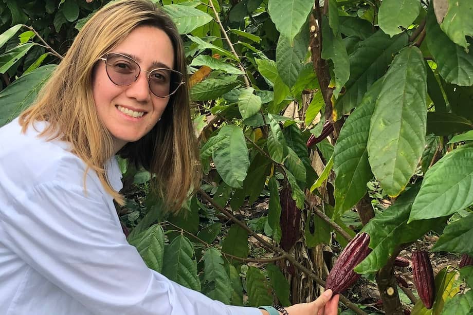 Silvana Noguera, creadora de Fruto de cacao.