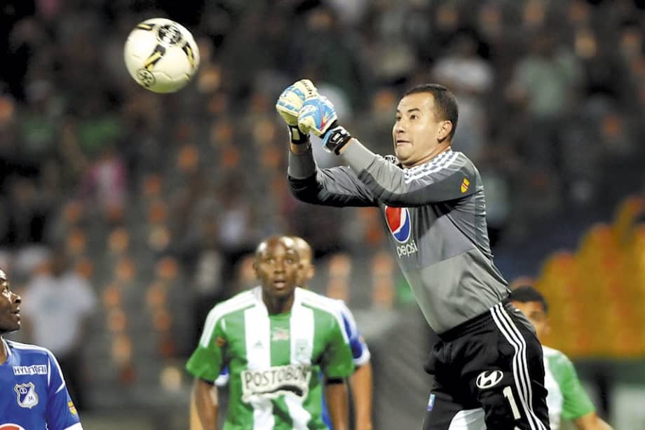 Nelson Ramos fue clave en el empate frente a Nacional en el Atanasio Girardot.