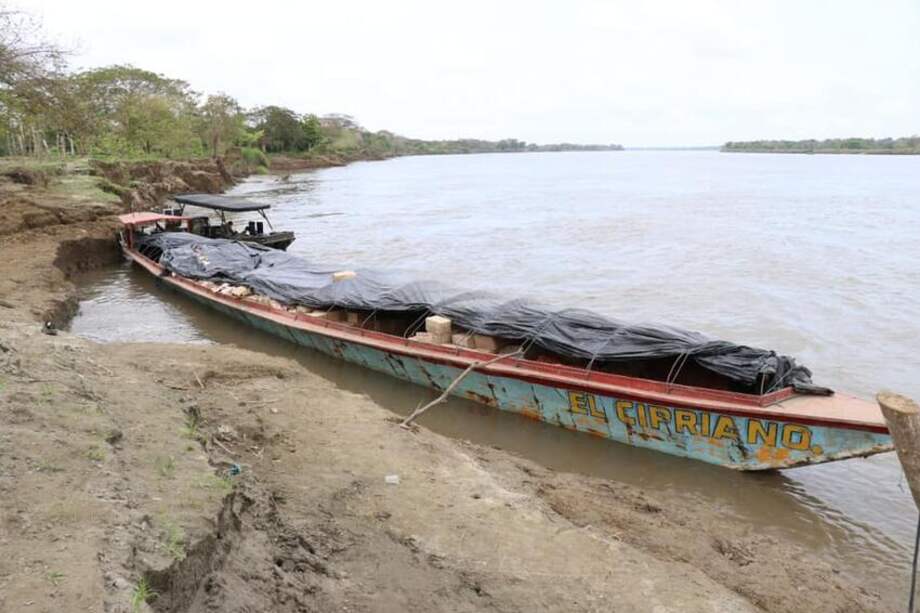 El choque entre las dos embarcaciones se presentó en Magangué sobre las 10 p.m del domingo 6 de febrero.