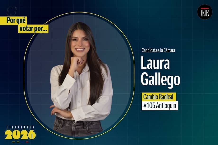Por qué votar por Laura Gallego Solís, candidata a la Cámara.
