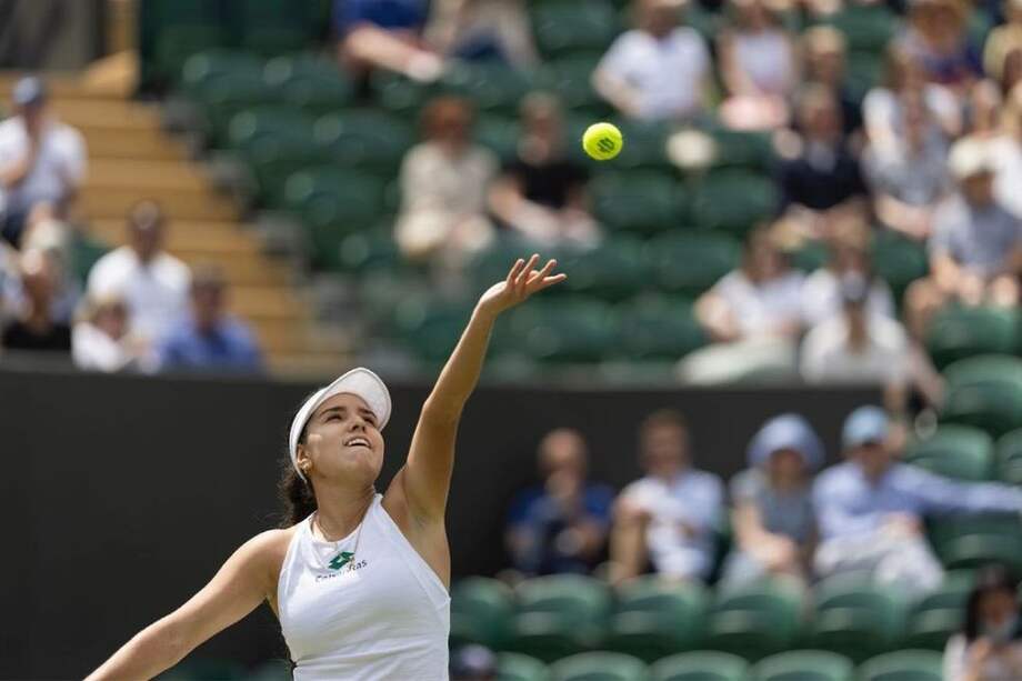 Camila Osorio no pudo con la italiana Elisabetta Cocciaretto en la primera ronda de Wimbledon.