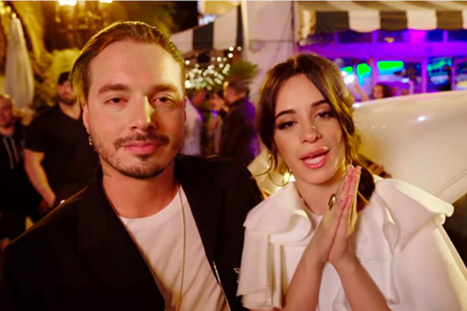 J Balvin y Camila Cabello.