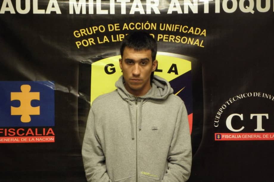 John Alejandro Meneses Jaramillo alias "Agujas". / Cortesía