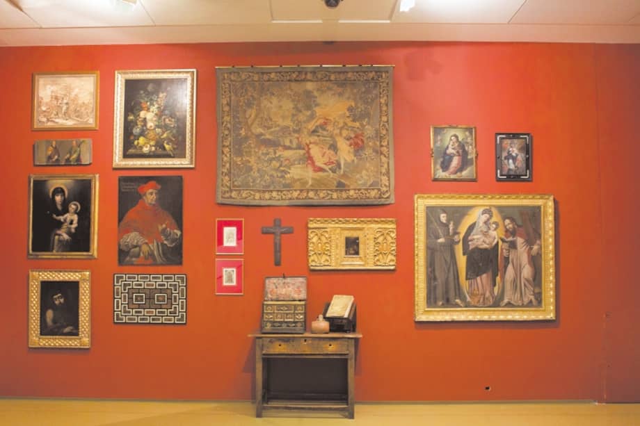 Las piezas expuestas pertenecen en su gran mayoría a la Colección Hernández. / Laura Vega - Universidad Jorge Tadeo Lozano