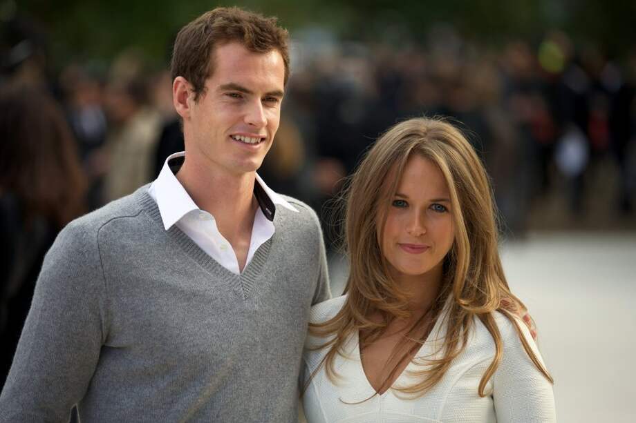 Andy Murray y su esposa Kim Sears. / AFP