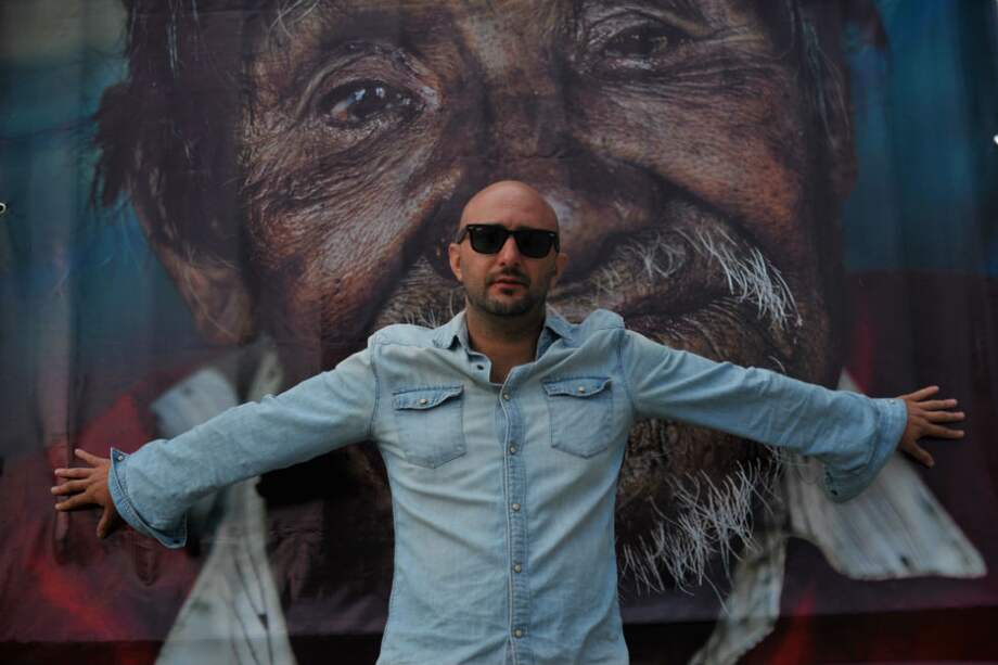 José Alejandro González expone su obra en el Centro de Memoria, Paz y Reconciliación de Bogotá hasta el 15 de mayo. / Gustavo Torrijos