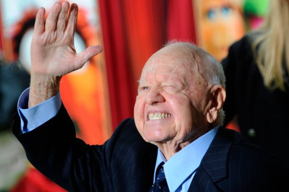 Murió Mickey Rooney, eterno niño estrella de Hollywood