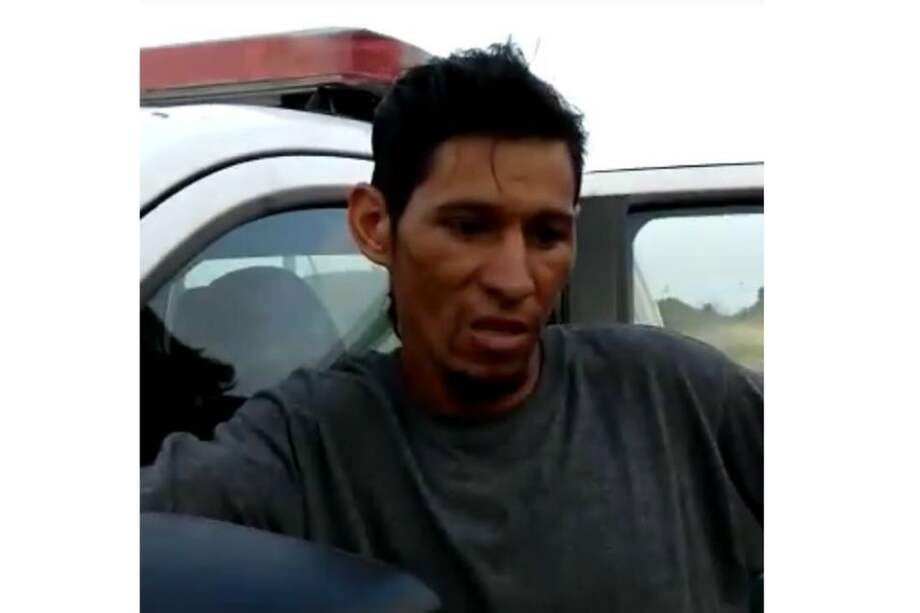 Ospino Castro fue capturado en la madrugada de este martes en zona rural del municipio de San Carlos de Guaroa (Meta). Inicialmente dijo que había regalado la pequeña a una señora. / Archivo particular