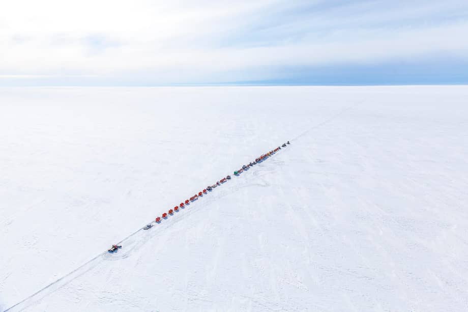Imagen de referencia. Expedición a la estación de investigación Concordia, considerada la más remota de la Tierra.