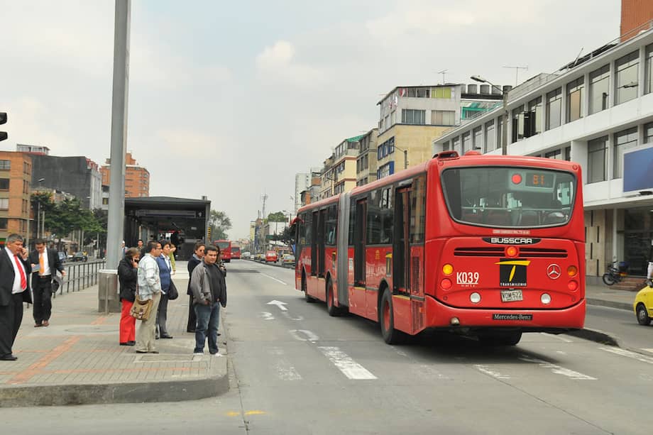 La encuesta se realizó en las 12 troncales de Transmilenio. / Archivo