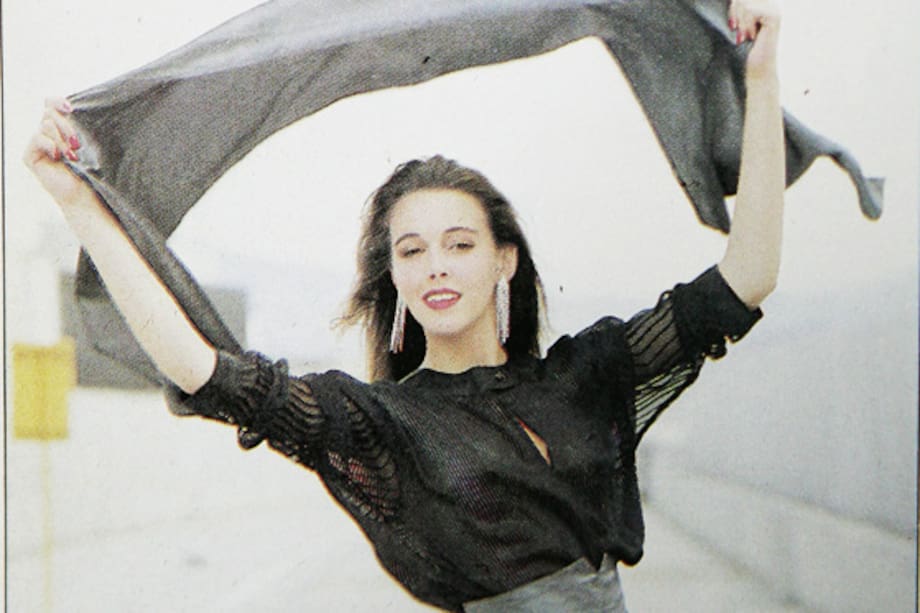 Claudia Elena Vásquez hace 20 años