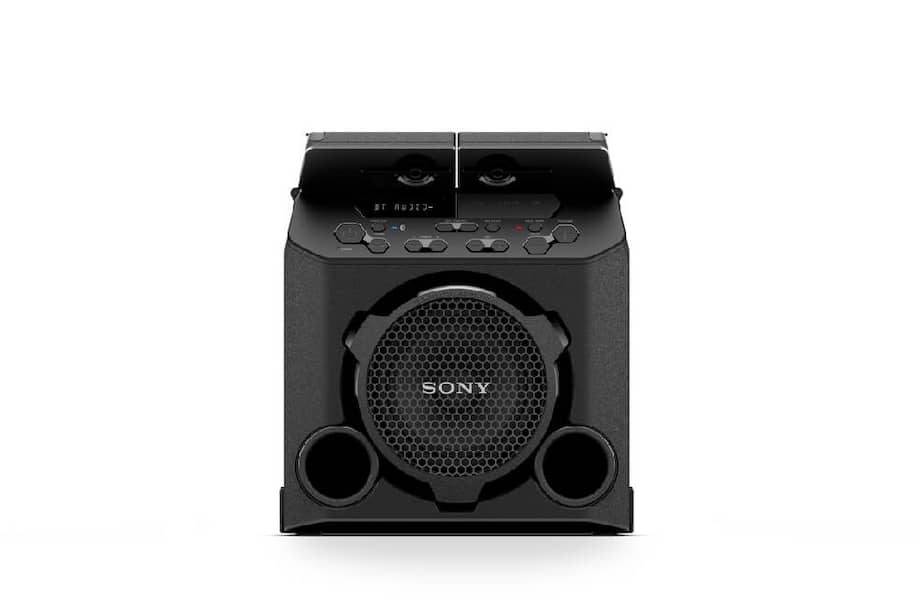 Parlante Sony PGK-GT10 con las alas desplegables cerradas. / Cortesía Sony