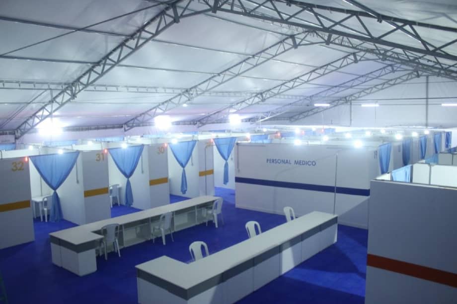 La obra se logró montar en menos de un mes, gracias al apoyo de las empresas Bavaria e Itaú junto a la gobernación de Atlántico y el Ministerio de Defensa. / Cortesía gobernación de Atlántico