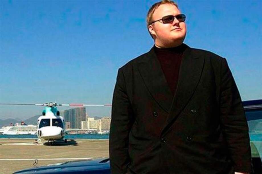 Kim Dotcom, fundador de Megaupload. / Efe