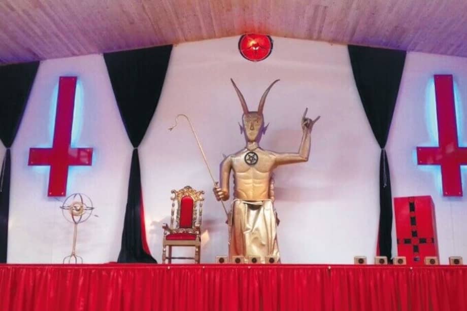 El templo luciferino Semilla de Luz fue fundado en diciembre de 2015. / John Jolmes Cardenas- Crónica del Quindío