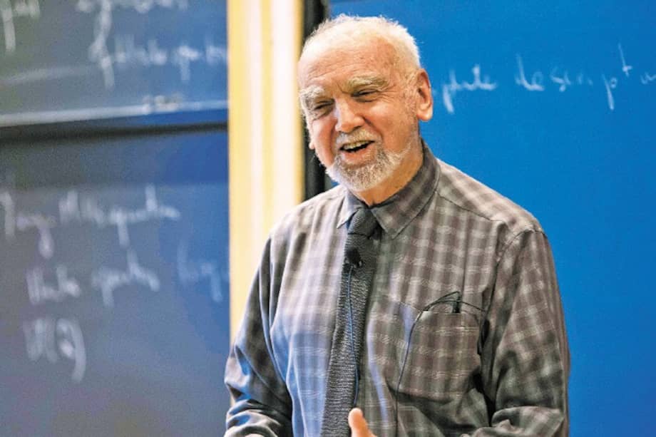 El profesor Robert Langlands, de 81 años, acaba de ganar el Premio Abel. / AFP