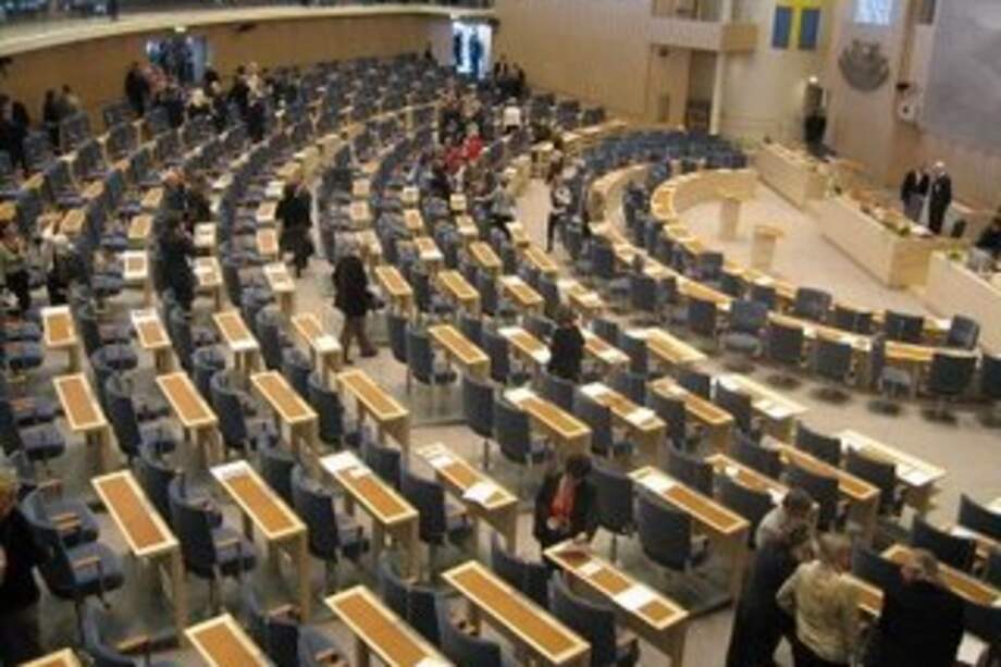 Este es el parlamento sueco.
