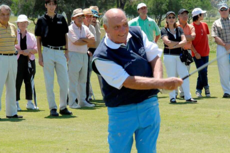 El argentino Roberto de Vicenzo, en 2006. / AFP