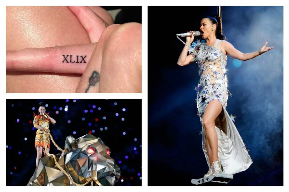 Katy Perry celebra presentación en Super Bowl con un tatuaje