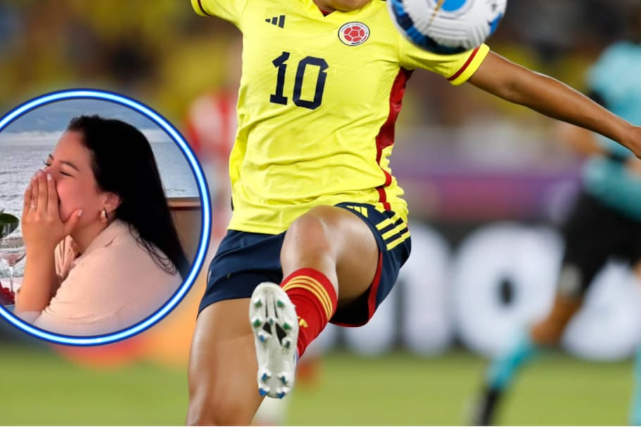 Leicy Santos y su prometida, Geraldine Matallana