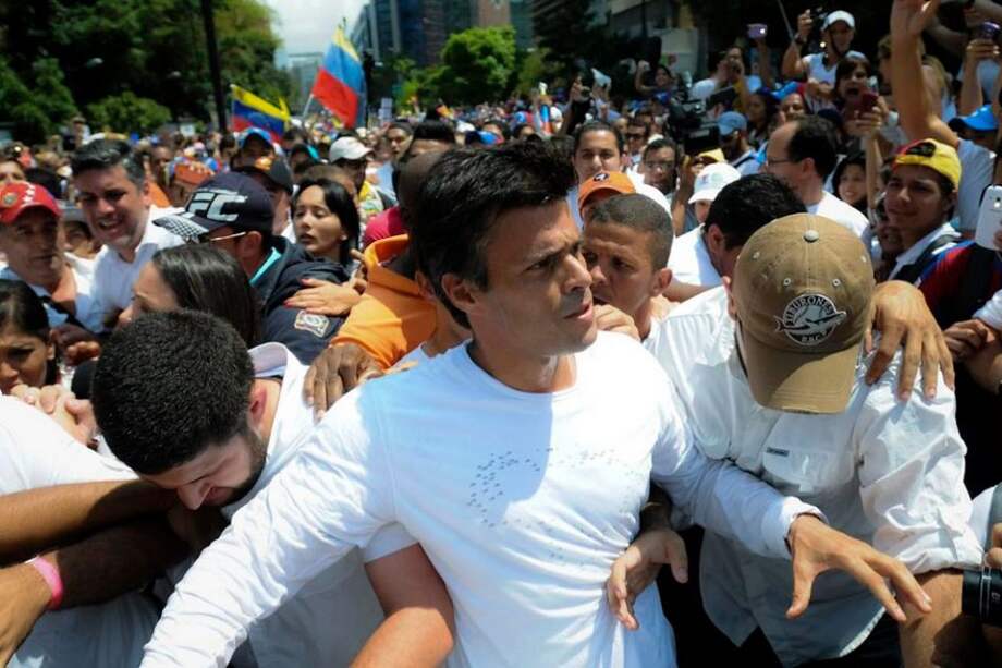 Leopoldo López no será liberado aunque EE.UU. "presione" con sanciones: Maduro