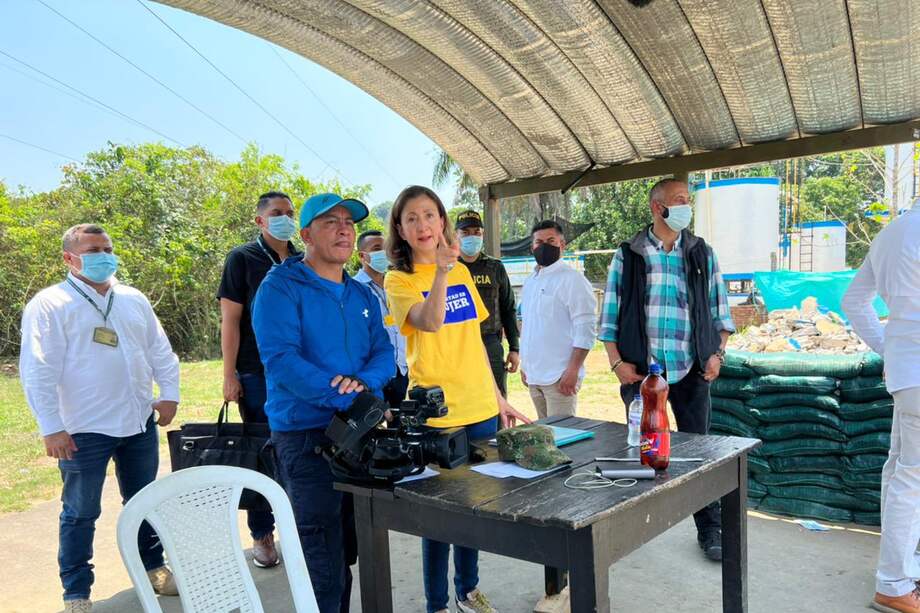 Ingrid Betancourt realizó el mismo recorrido que hace 20 años terminó en su secuestro y el de otras cuatro personas.