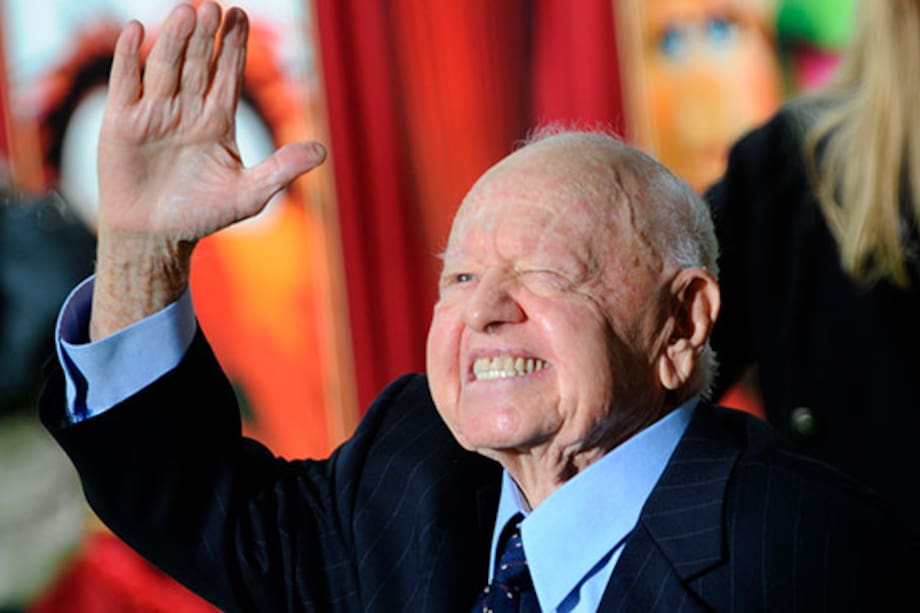Muere el actor Mickey Rooney, una leyenda de Hollywood