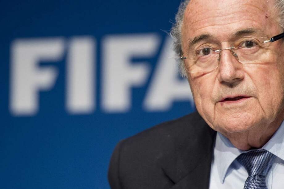 Joseph Blatter presidente de la Fifa. Foto: AFP