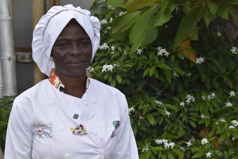 Darly Inés Orobio, ganadora del prestigioso concurso “Tumaco sabe a Camarón”.