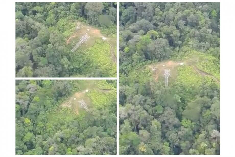 Captura de video de la Armada colombiana / Captura de video de la Armada colombiana