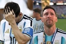 Messi rompió en llanto tras la final del Mundial: las imágenes que dan la vuelta al mundo