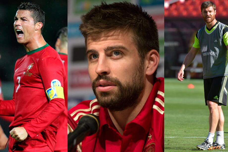 Ronaldo, Piqué y Alonso: los futbolistas con más seguidores en redes sociales