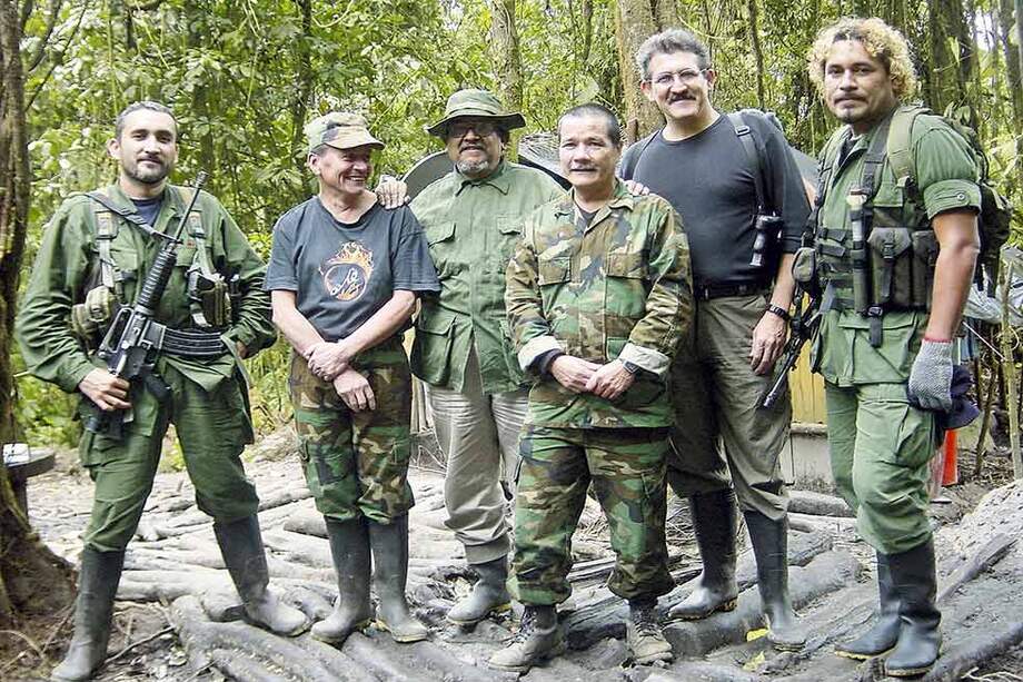 Miembros del Comando Central del Eln en su cuarto congreso, en 2006. / Archivo particular