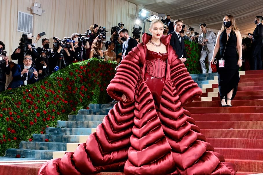 Gigi Hadid en la Met Gala 2022