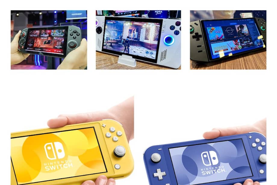 Estos son algunos de los modelos actuales de consolas portátiles en el mercado y ninguno lleva el nombre insignia de PlayStation o Xbox.