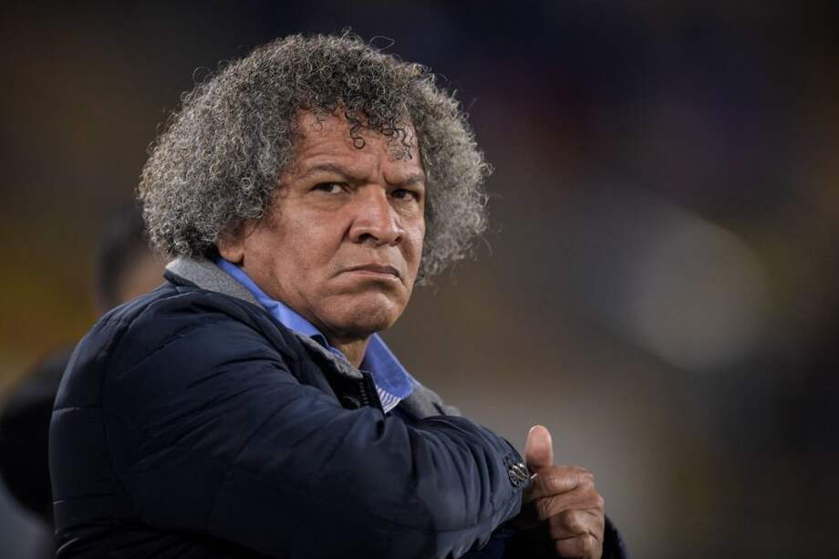 Alberto Gamero en el partido entre Millonarios y Bucaramanga por la Liga BetPlay / El Espectador.