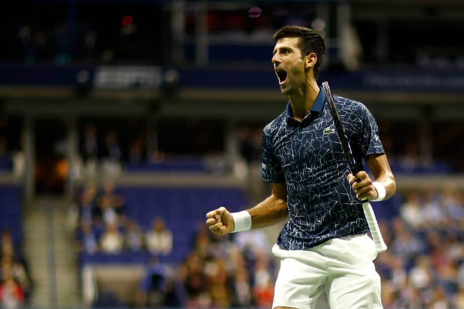 Djokovic, tenista serbio. / AFP