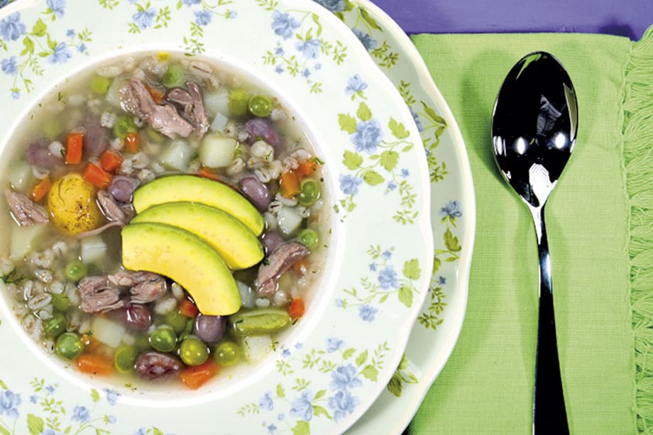 Receta del día: Cuchuco de trigo con espinazo