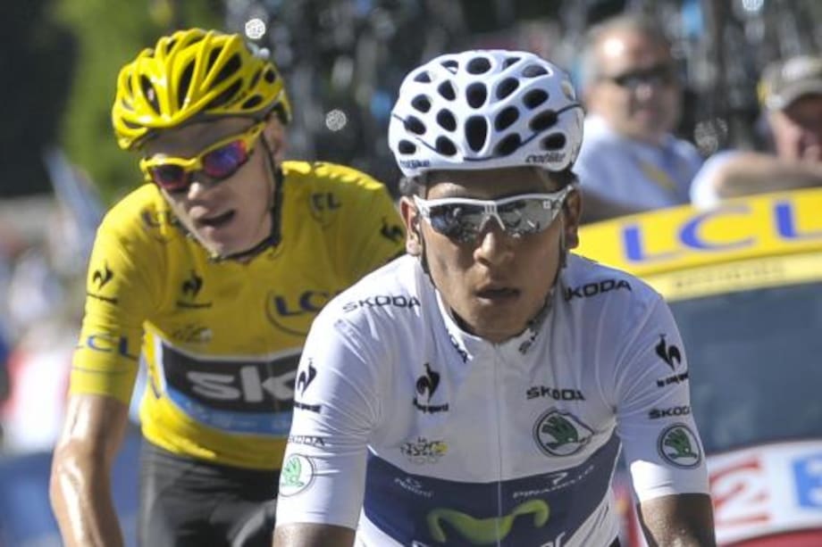 Histórico vuelo de Nairo Quintana