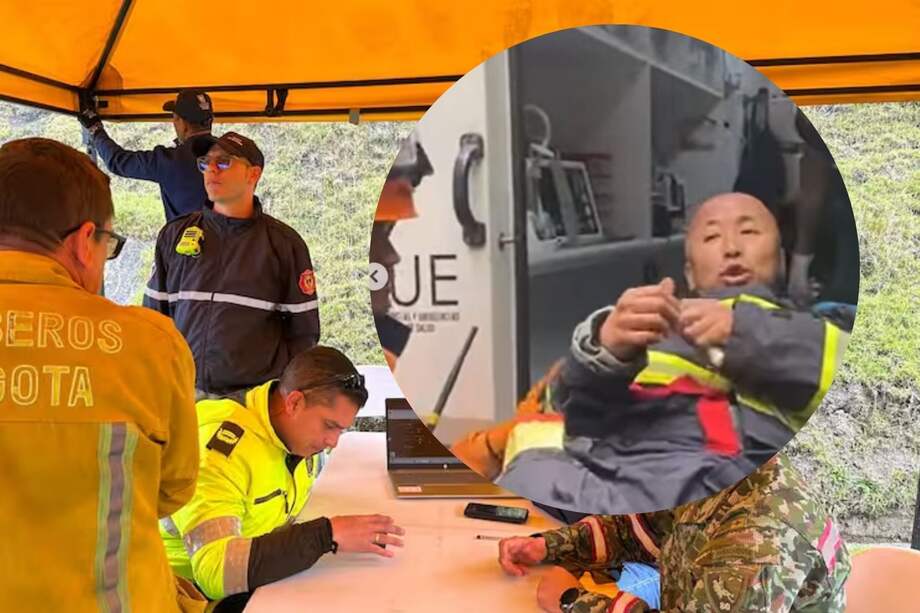 Las autoridades le brindaron los primeros auxilios.