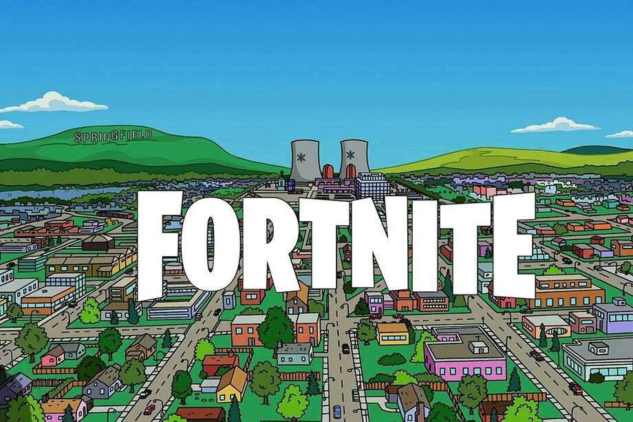 El nuevo mapa de Springfield en Fortnite hace parte de la actual mini temporada del juego.