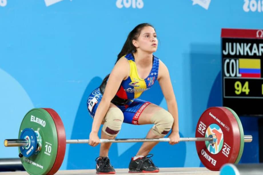 Kelly Valentina Junkar, plata en los Juegos Olímpicos de la Juventud. / Cortesía