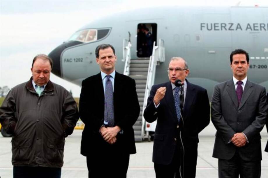 Equipo negociador del gobierno/ EFE