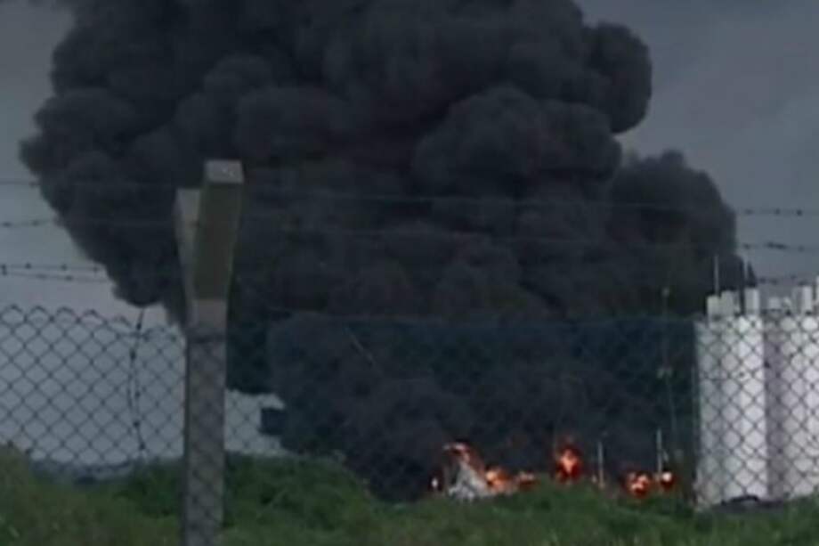 Incendio en zona industrial de Cartagena no dejó personas heridas