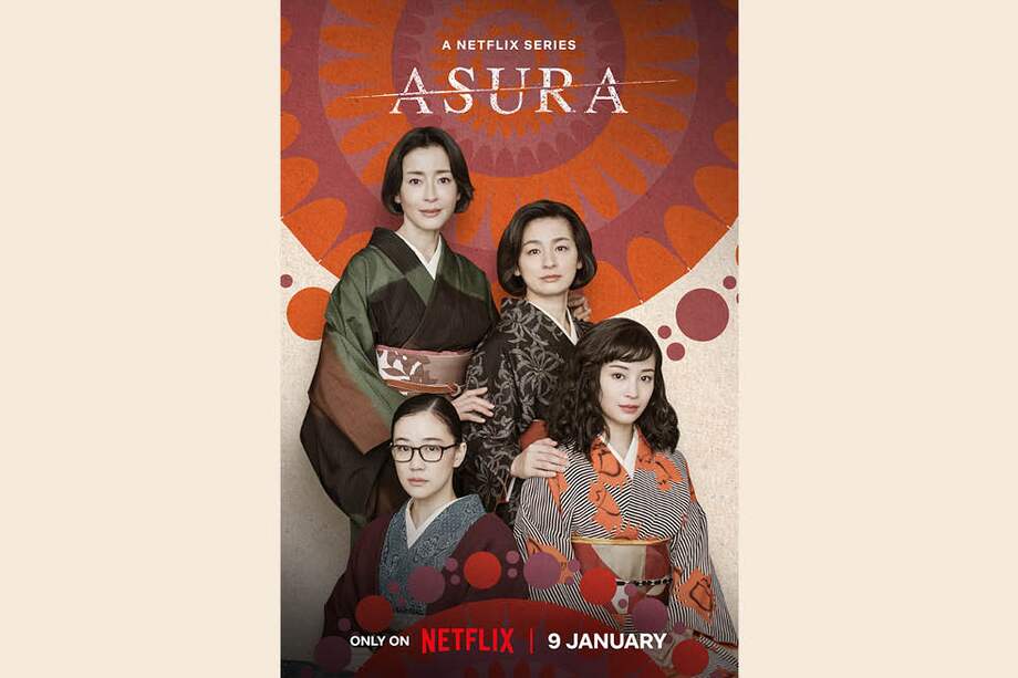 Foto promocional de la serie Asura de Netflix.