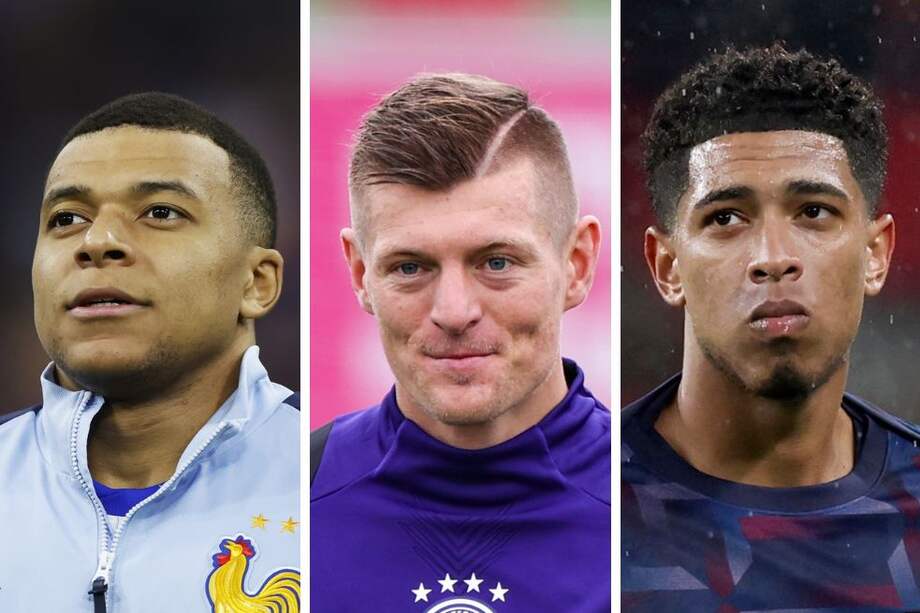 Kylian Mbappé (Francia), Toni Kroos (Alemania) y Jude Bellingham (Inglaterra) están llamados a ser figuras en la Eurocopa 2024.