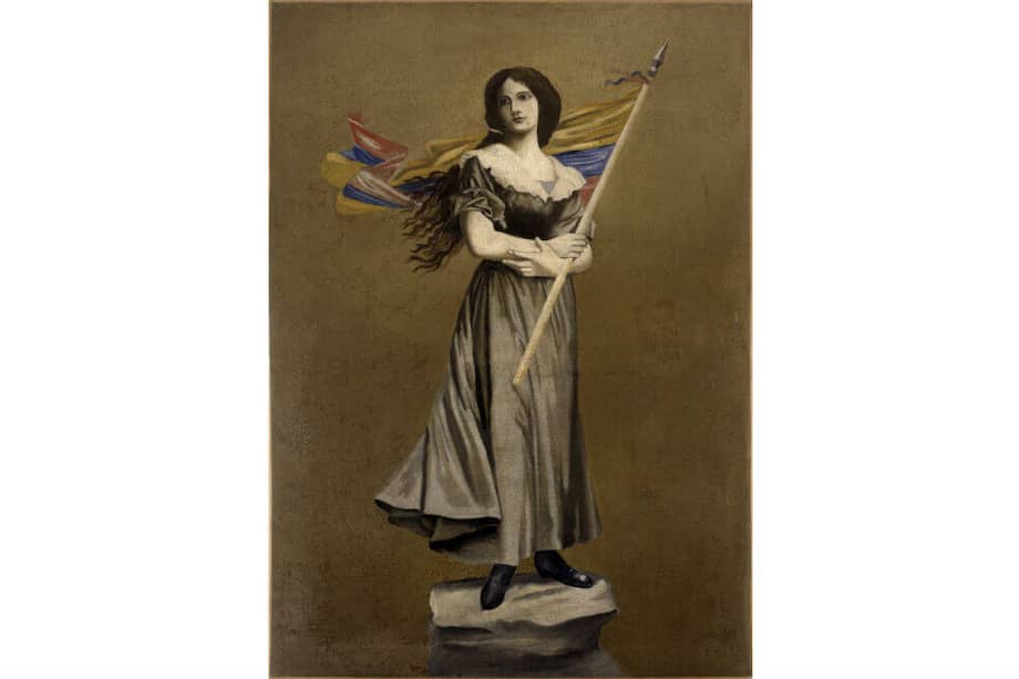 Imagen de Policarpa Salavarrieta, una de las piezas que compone la exposición.
/ Cortesía Museo Nacional