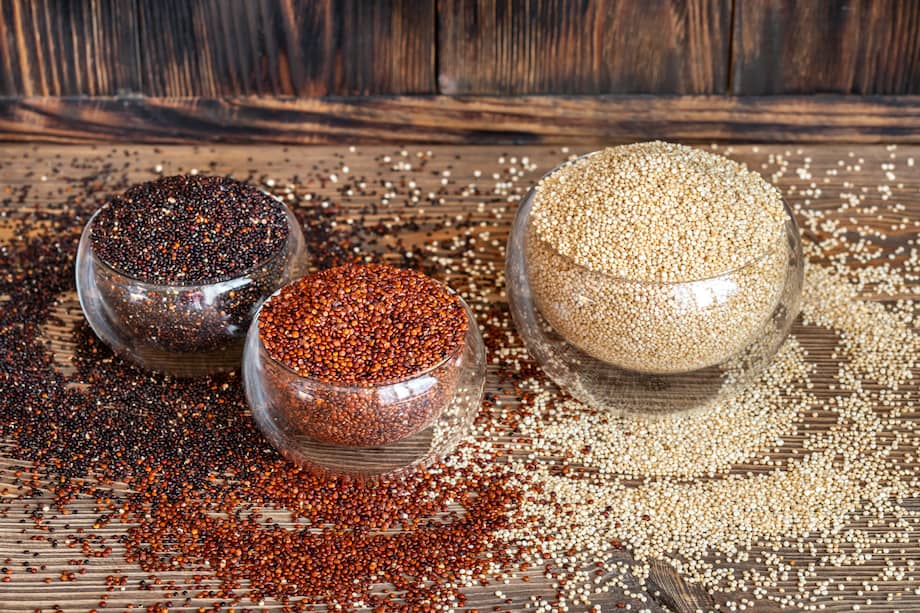 La quinua tiene el doble de proteína que otros cereales, viene en tres colores y cada uno tiene un beneficio distinto.